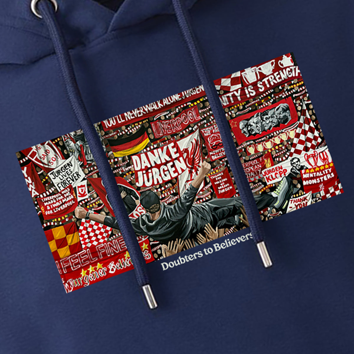 Doubters to Believers Hoodie by Abigail Rudkin