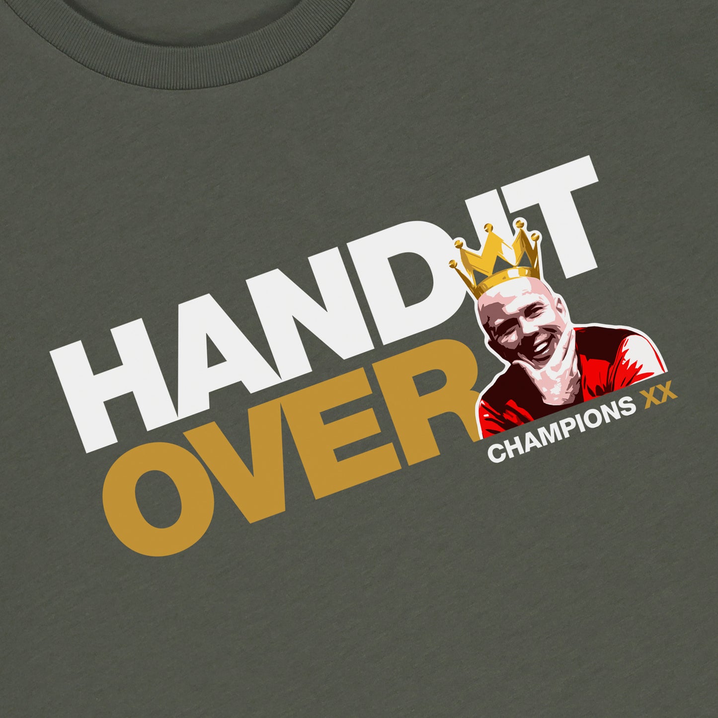 Hand It Over Tee | PL Winners 2024/25