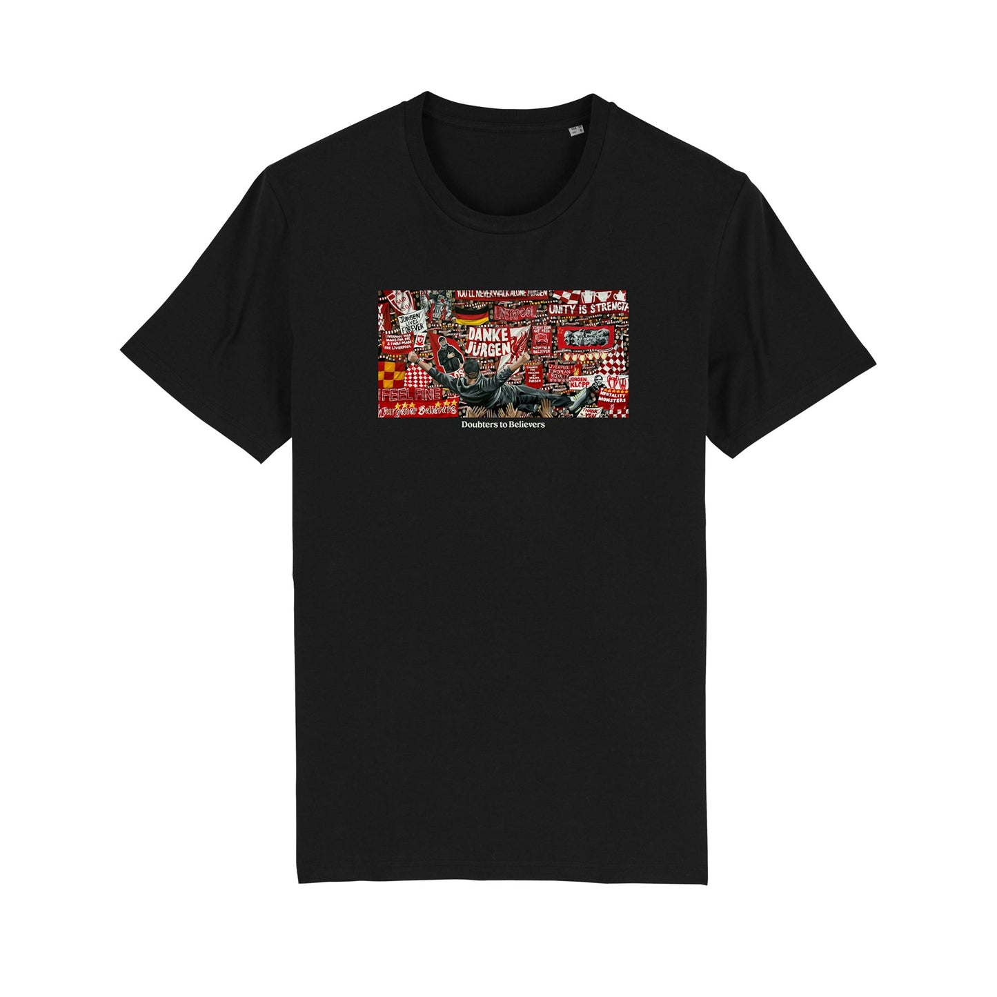 Doubters To Believers Tee by Abigail Rudkin