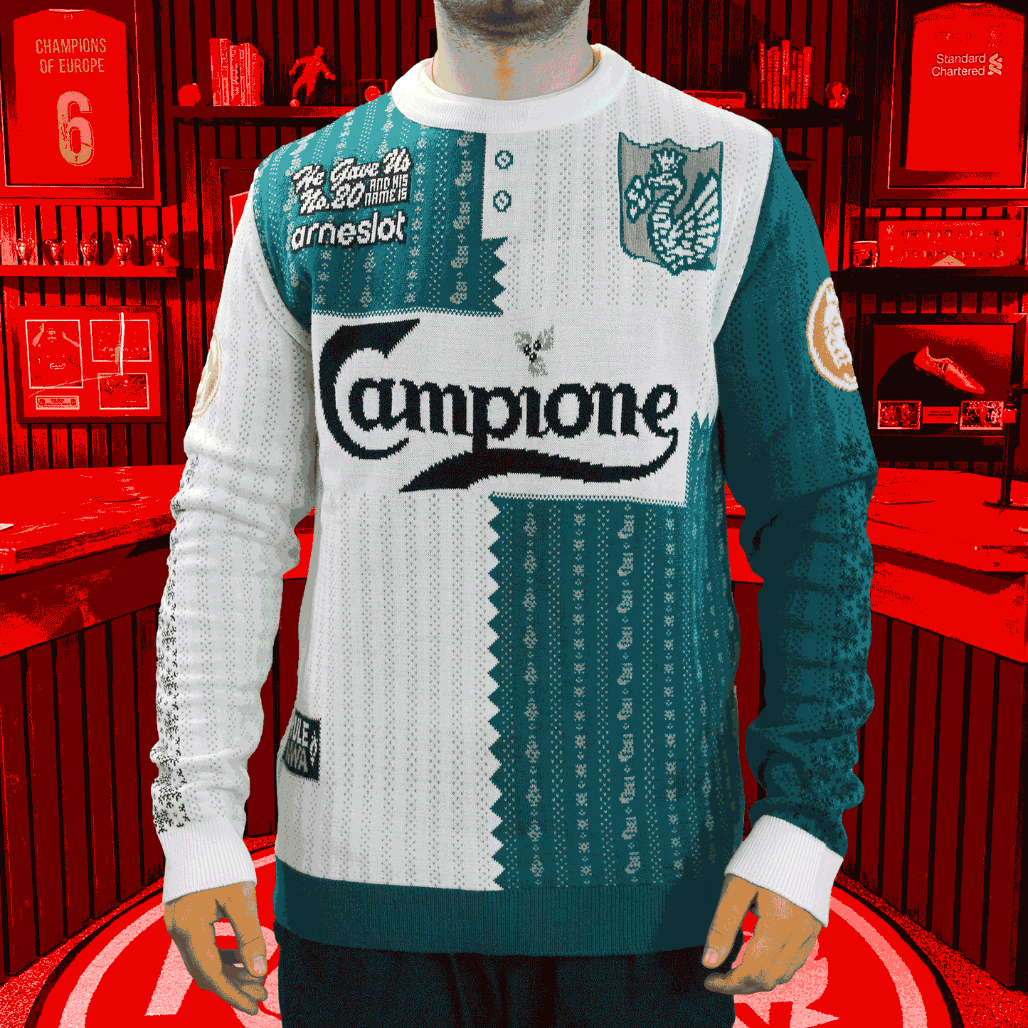 Campione | Knitted XXmas Jumper | PRE-ORDER - Ships w/c 10th Nov