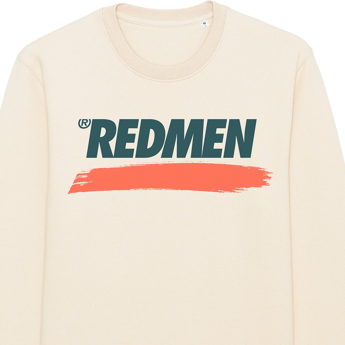 Redmen Brush Stroke Sweatshirt | Ecru Edition