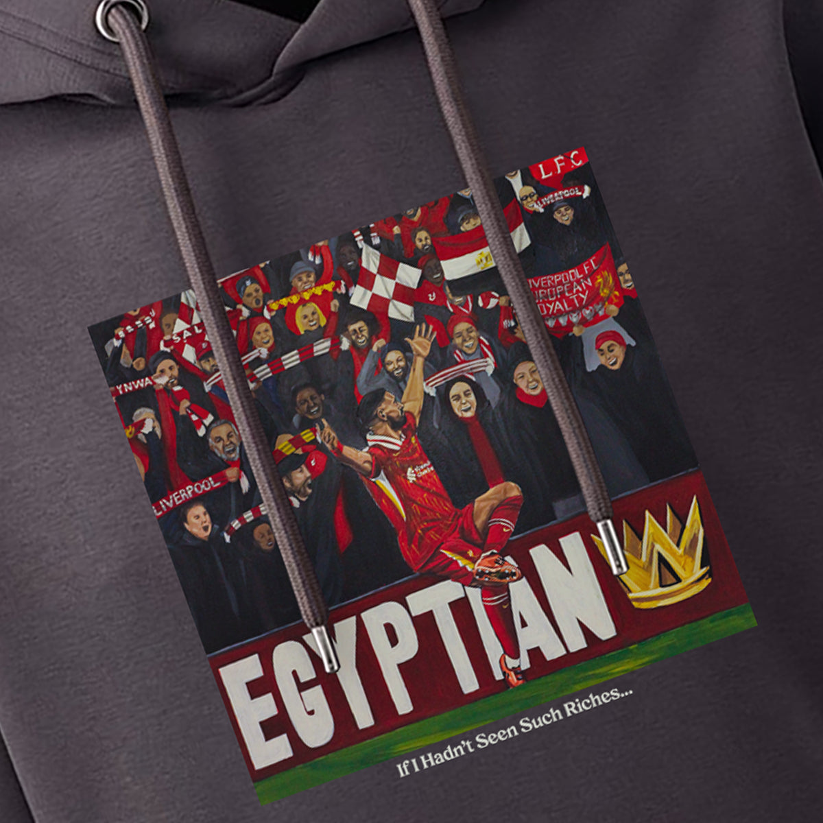 The Egyptian King Hoodie by Abigail Rudkin