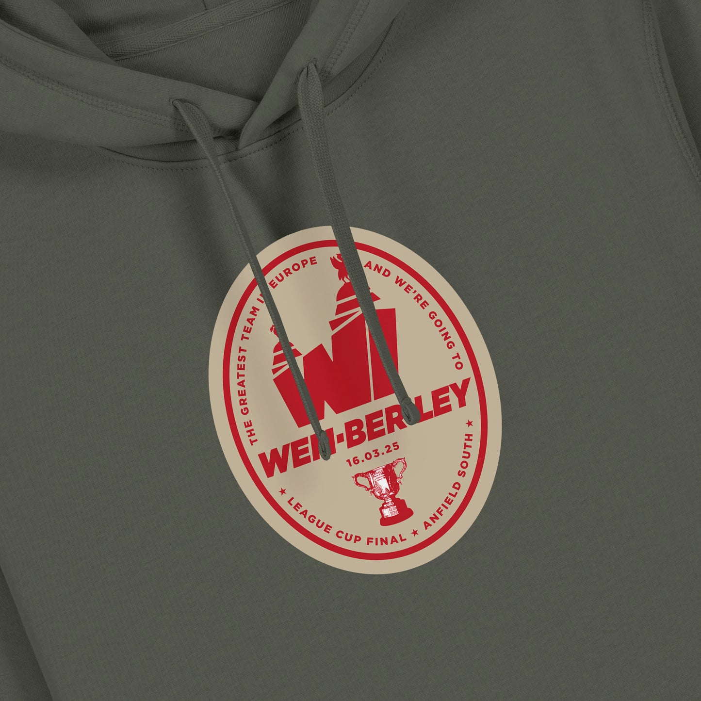 Wem-ber-ley Badge Hoodie