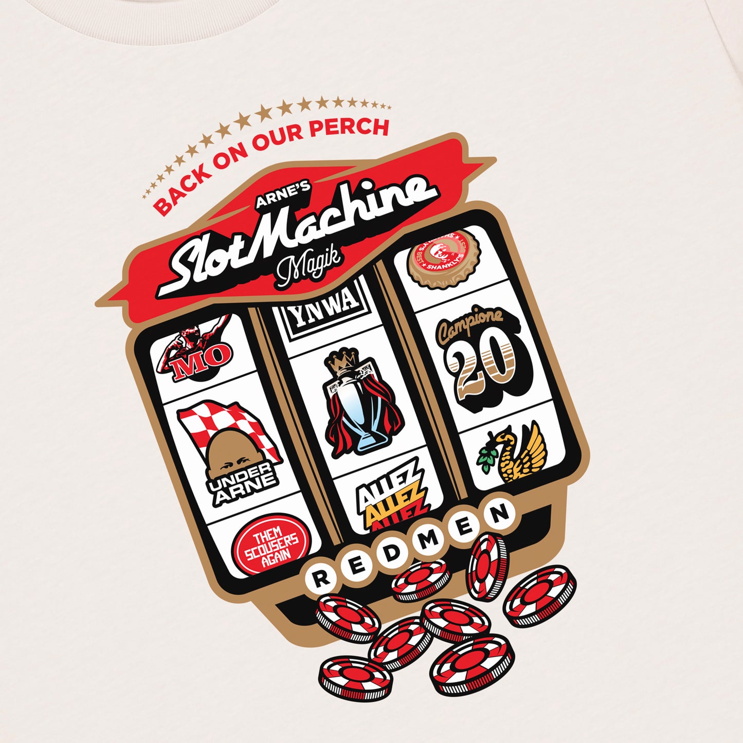 Slot Machine Tee | PL Winners 2024/25