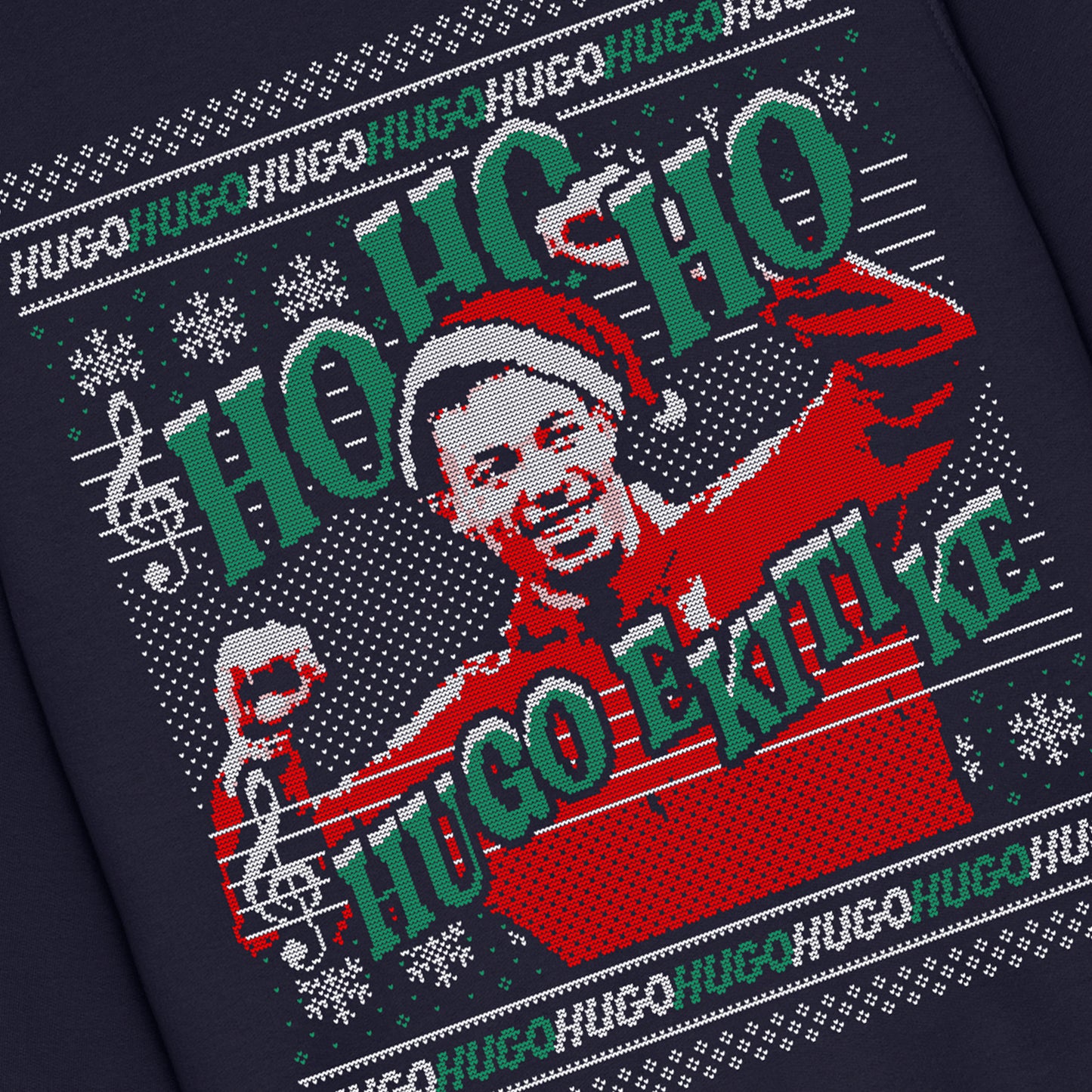 HO-HO-HO Hugo Ekitike Xmas Sweatshirt