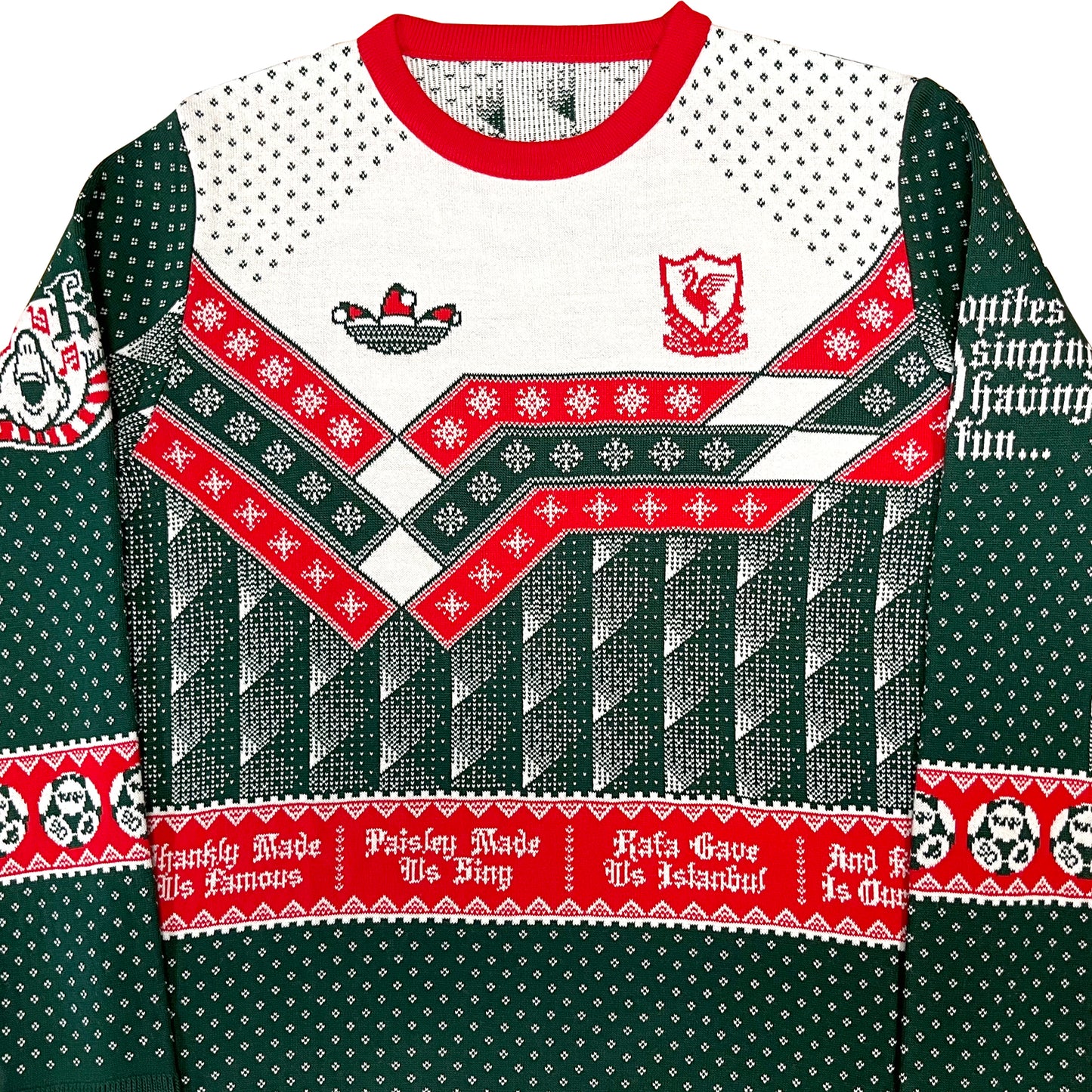 LFC 90s Retro  | Knitted Xmas Jumper