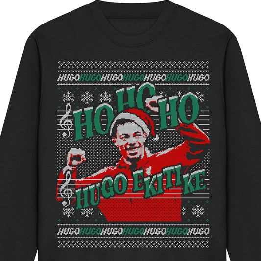 HO-HO-HO Hugo Ekitike Xmas Sweatshirt