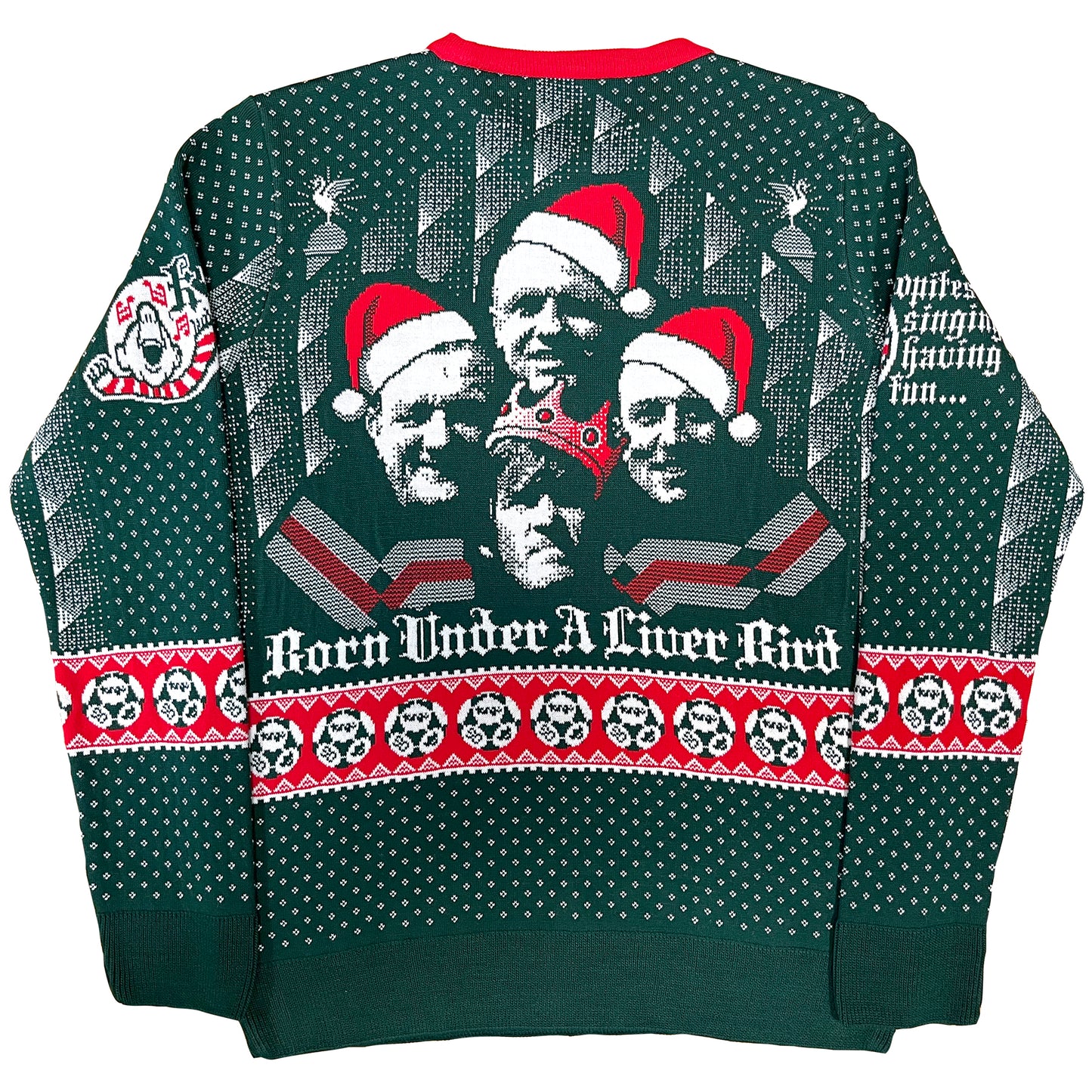 LFC 90s Retro  | Knitted Xmas Jumper