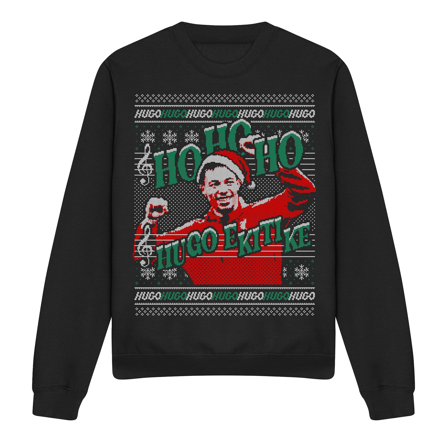 HO-HO-HO Hugo Ekitike Xmas Sweatshirt