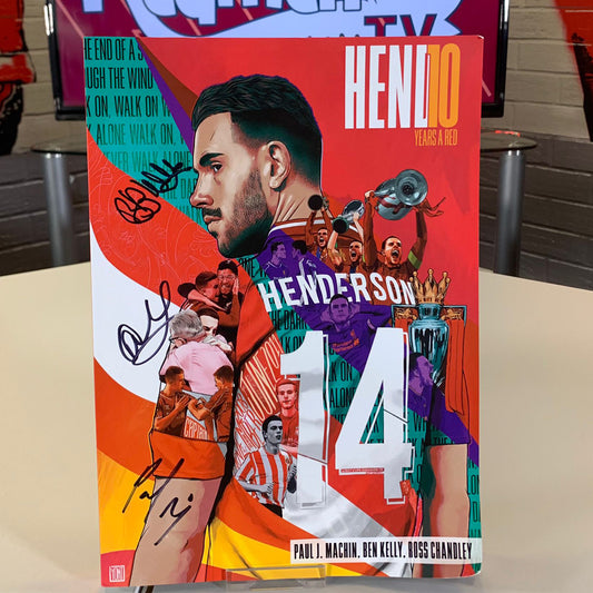 Hendo 10 Years A Red Bookazine AUTHOR SIGNED EDITION