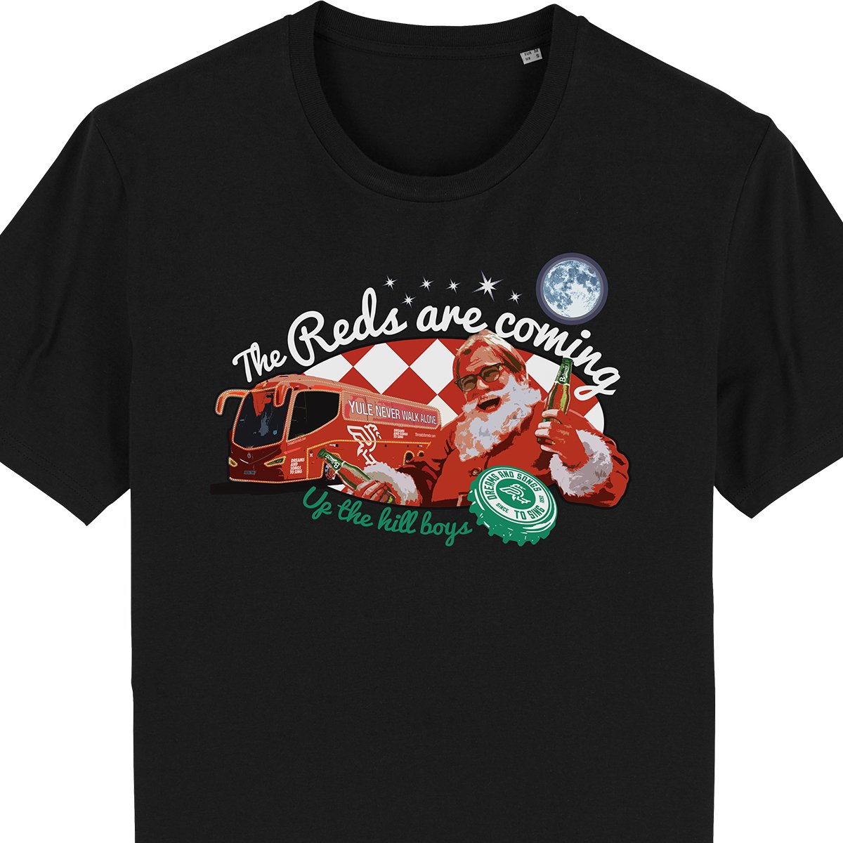 The Reds Are Coming Tee | Xmas Tee | Redmen TV x Threads For Reds