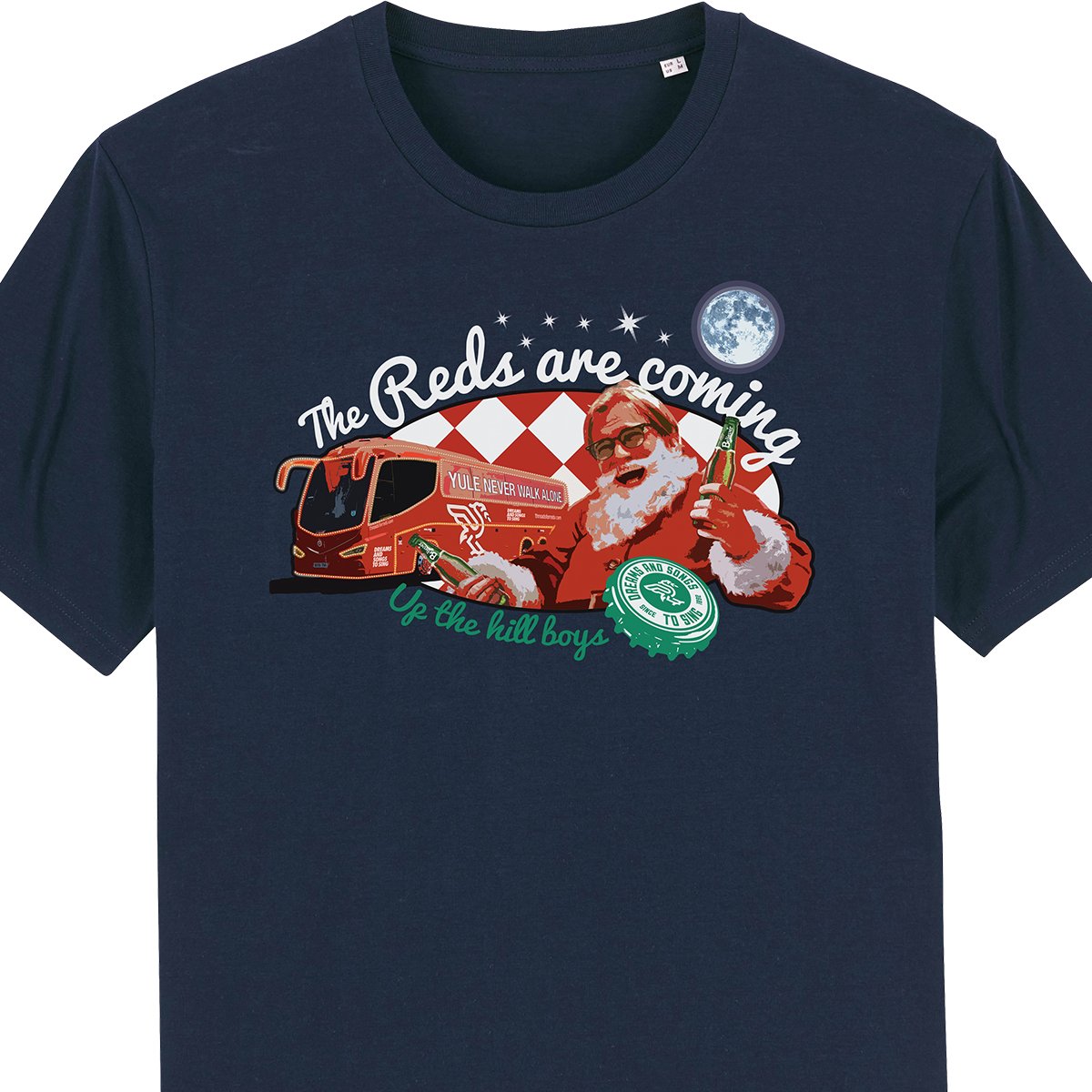 The Reds Are Coming Tee | Xmas Tee | Redmen TV x Threads For Reds